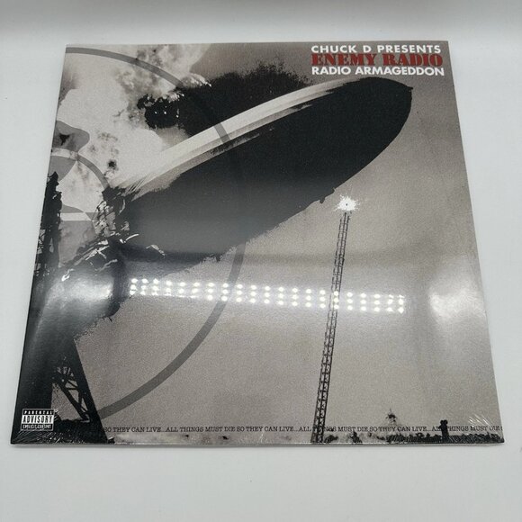 Chuck D Radio Armageddon LP ~ Signed Insert ~ Ltd Ed Colored Vinyl ~ New/Sealed! - Picture 4 of 4